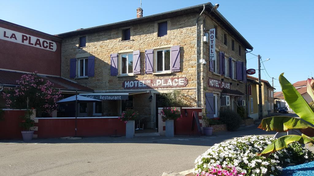 Hotel De La Place Loyettes Eksteriør billede